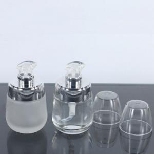 Glass Cosmetic 30ml bottiglia di olio essenziale con pompa Cap