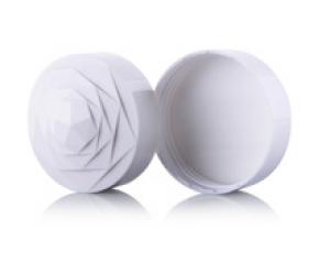 30 ml Kunststoff-AS Leerer Sahnebehälter mit Netter Rosen-Form-Cap Luxus Skin Care Make-up Verpackung