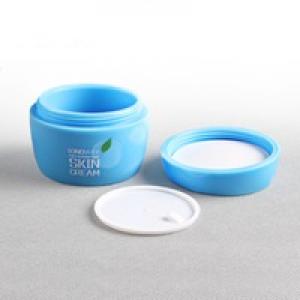 50 ml Kunststoff-Gesichtscreme Makeup Luxus Sahnebehälter Körpercreme Leere Jar Jar 50ml
