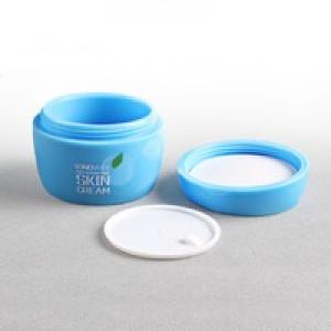 50 ml en plastique Crème pour le visage Maquillage de luxe Crème Corps Contenant vide Pot Pot 50 ml