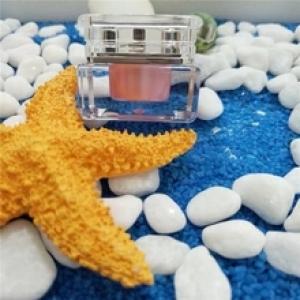 Acryl-Container Kunststoff-Glas-Topf Sahne Kosmetik Make-up Leere
