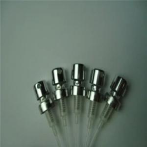 Aluminium perfume spray pump/crimp empty perfume atomizer