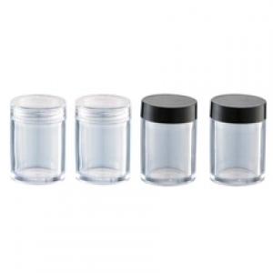Klare kosmetische Kunststoff Beispiel Makeup 50 PC Container Jar Leer Klein 5 g Neue