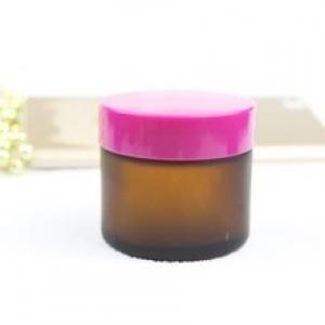 Clear Glass Makeup Cream Jar Packaging Container with lids
