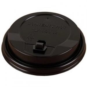 Disposable 80mm plastic coffee cup cap