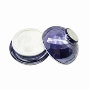 Double Layer Plastic Makeup Cream Jar