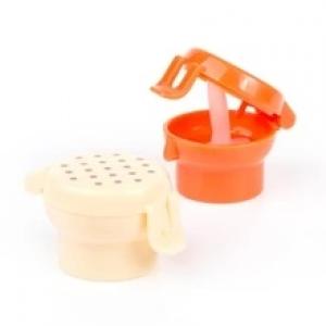 짚으로 친환경 BPA 무료 재미있는 디자인 플라스틱 병 뚜껑