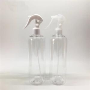 Empty 500ml pet plastic spray with bottle