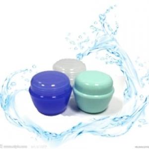 Vuoto Jar coperchio di pentola Crema cosmetica contenitore a vite con coperchio interno