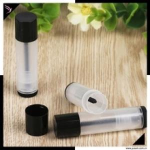 Empty plastic cosmetic lip balm container custom lipstick tubes