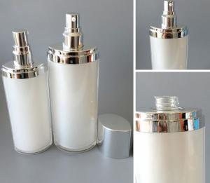 High end plastic beautiful cosmetic bottle container makeup set