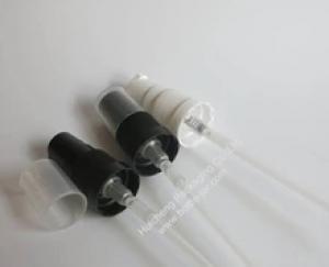 High quality 18/415 plastic lotion pump black white with clear cap