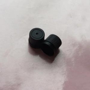 High quality wholesale black plastic screw child proof cap