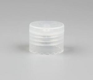 Hot venda flip top tampa do frasco de plástico aleta clara tampa superior