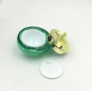 メイクアップ化粧品のプラスチック製のアクリルジャー化粧品クリームの容器