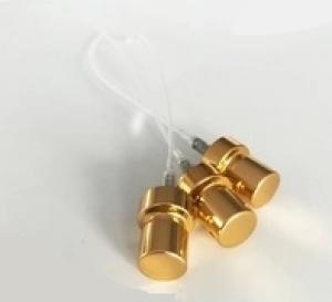 Nouveau design petit aluminium non déversement - spray pompe en plastique pour les bouteilles 0,05ml