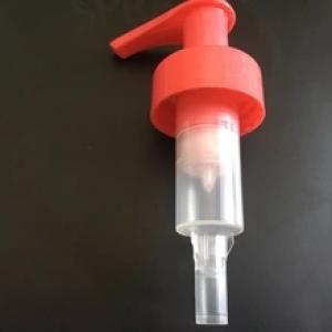 OEM bomba de tornillo loción colorido no derrame plástica de la loción pumpplastic