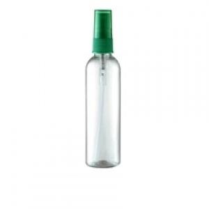 PET plastic perfume spray bottles with black pump sprayer