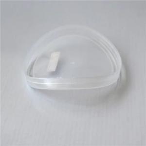 PE tapas de los extremos de plástico transparente para la caja de papel