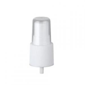 PP medio casquillo cosmético plástico de la botella de agua médica aerosol 22/415 rociador de la niebla fina