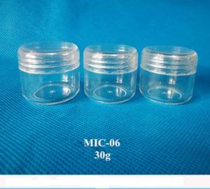PS-Typ Kunststoff-Gläser Creme Container Kosmetik-Flaschen Make-up-Flaschen
