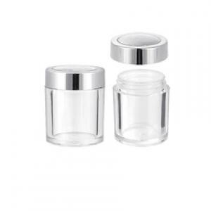 Plastica cosmetico di trucco in polvere della cassa Pot Packaging contenitore 30g