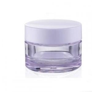 Injection plastique transparent maquillage vide crème cosmétique Pot de rangement Container