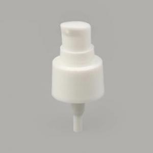 Plastic lotion pump spray 20 / 410 white cream pump