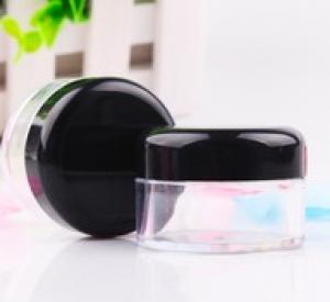 Plastikowy pojemnik makijaż krem ​​krem ​​Jar Jar