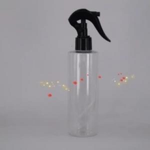 cabeça gatilho pulverizador garrafa de pulverização de plástico para animais de estimação 250ml de água líquida