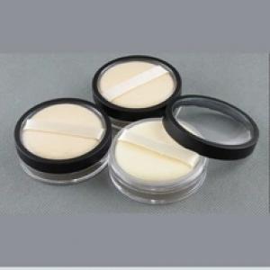 Wholesales 20g makeup loose powder container and puff