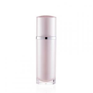 acrylic cosmetic packaging lotion bottle ,clear round cosmetic lotion 30ml plastic spray