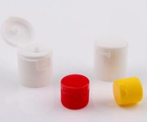colorata capsula di plastica tappo flip top