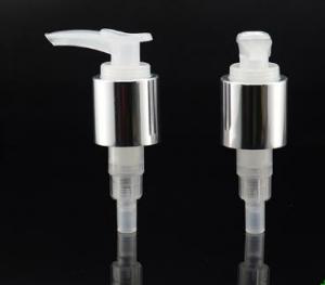 cosmetic lotion pumps with aluminium shell for shampoo