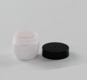 Kunststoff kleinen makeup Creme jar Behälter 3g