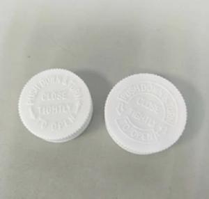 wholesale 28mm 38mm plastic childproof cap