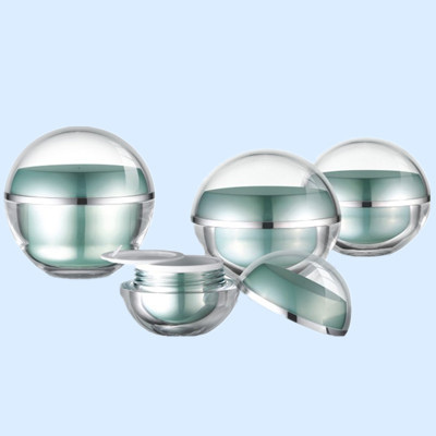 Acrylic jars with lids, CX-Y8020