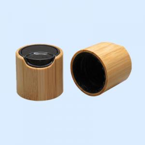 Bamboo disc top cap