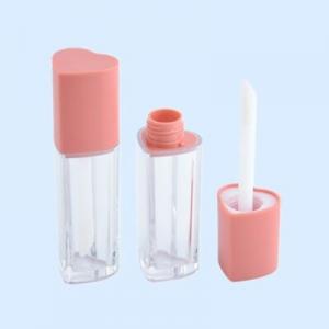 Heart shaped lip gloss tubes